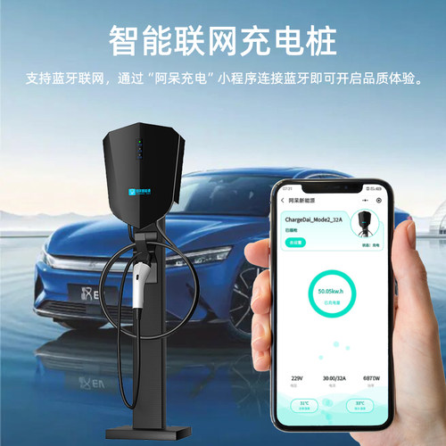 阿呆充电新能源电动汽车充电桩器7kW适用于比亚迪特斯拉小鹏埃安 - 图0