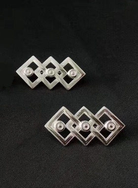 蒙文字胸针时尚个性别针蒙古风元素配饰胸针 民族风手工配饰时尚