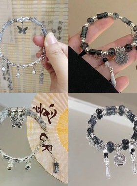 中式竹节手链小众设计百搭