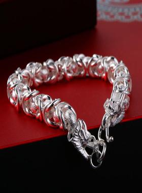 首饰手工男士光身龙手链韩版潮男