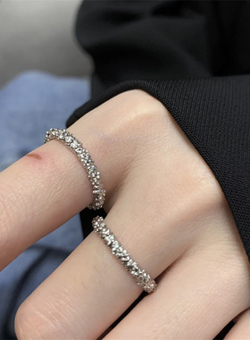 肌理开口戒指女高级感轻奢冷淡风