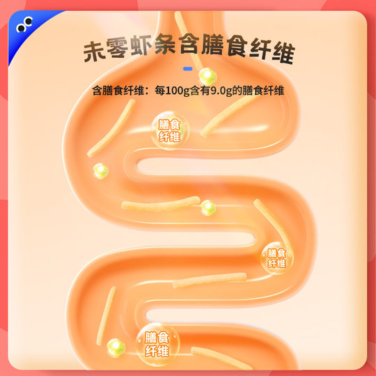 El equipo de Wei Ling Wang Wang hizo grandes contribuciones a las tiras crujientes con sabor a camarón real