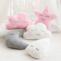 Soft Cushion with Sky Series Plush Toys Cloud Moon Raindrop