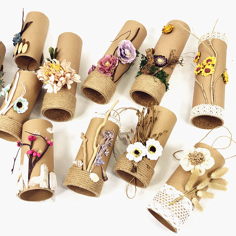 幼儿园墙面挂饰创意纸筒布置材料手工制作吊饰走廊空中创设复古.