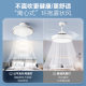 Yang Mi's same Bull style leafless fan lamp for bedroom and living room