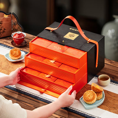 稻香村月饼经典国潮月饼礼盒装