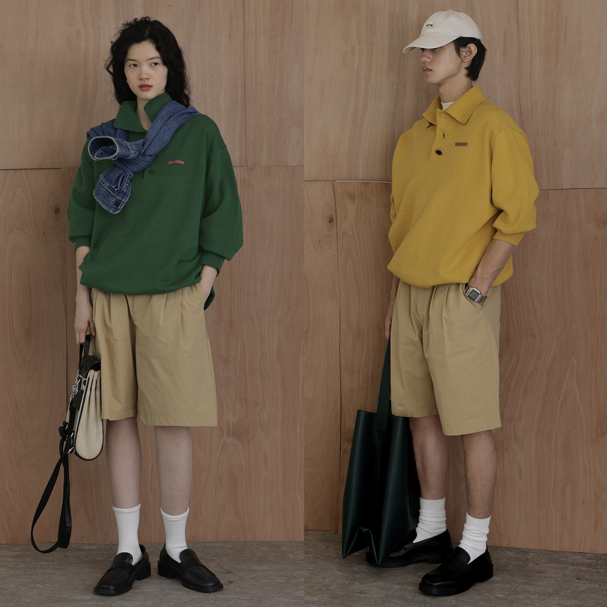 uld /春夏新510g棉毛中古polo衫 uldPolo衫