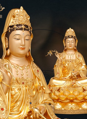 京铜普陀山九华山全堂佛