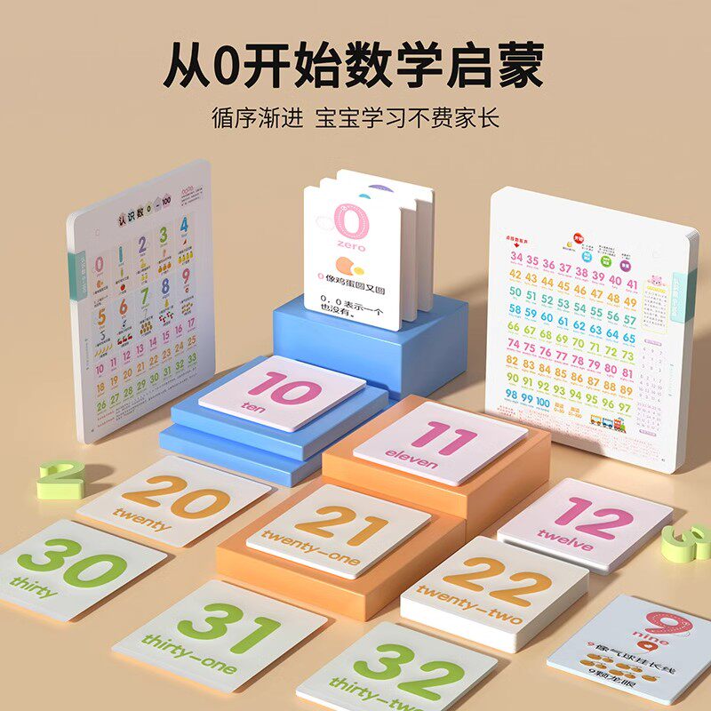 语数英全能发声书幼儿启蒙早教书幼儿园启蒙教材幼小衔接2到9岁识字书幼儿认字数学英语启蒙会说话的早教有声书早教机
