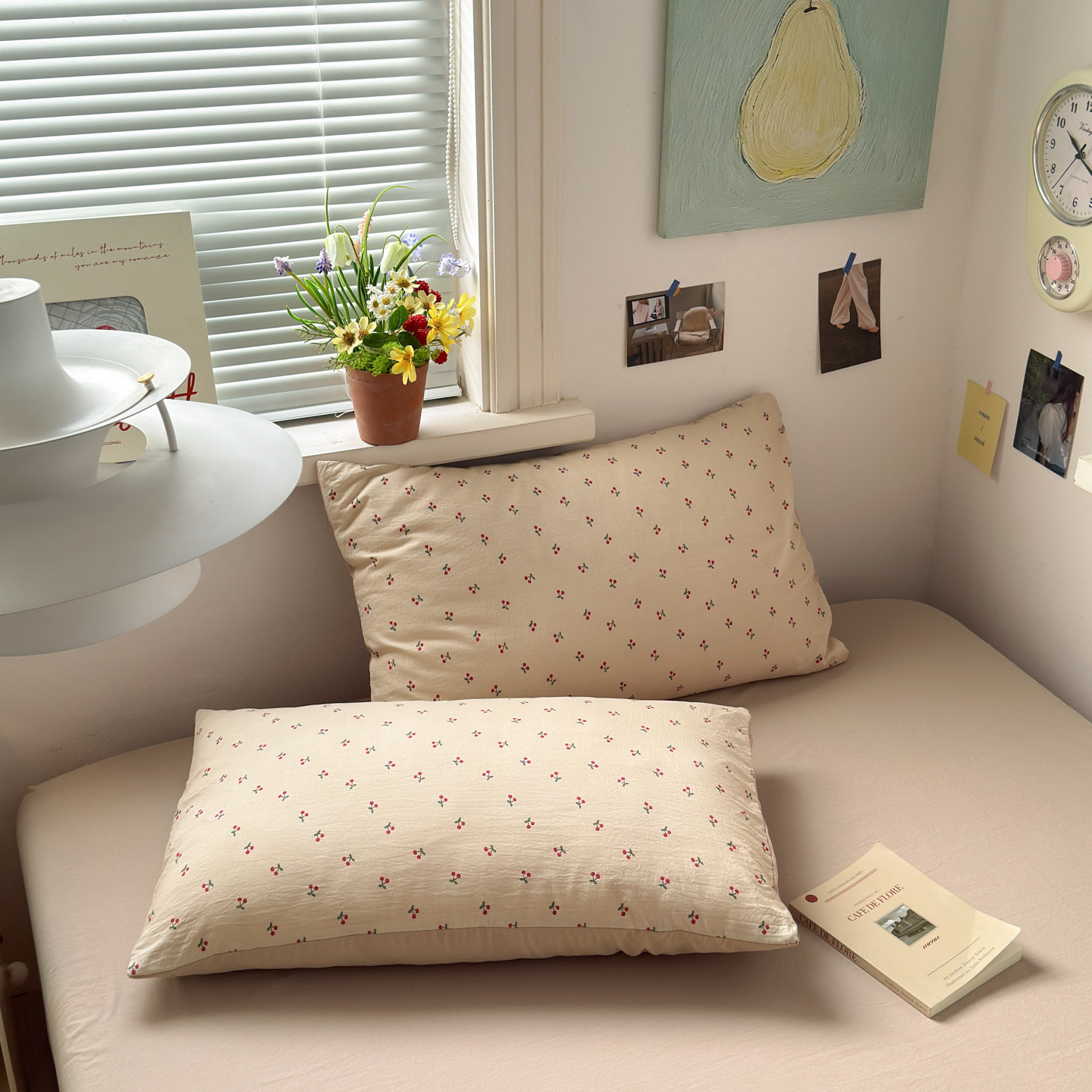 A类四件套全棉被套床单加厚纯棉被罩床笠床上用品学生宿舍三件套4