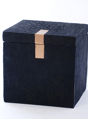 现代简约桌面砂岩收纳盒