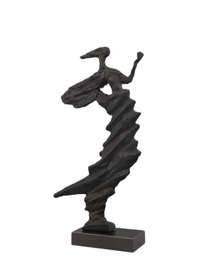 铸铝摆件简约客厅抽象人物装饰品