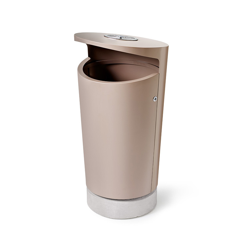 户外创意垃圾桶不锈钢单桶果皮箱学校广场商场景区环卫垃圾筒厂家 - 图3