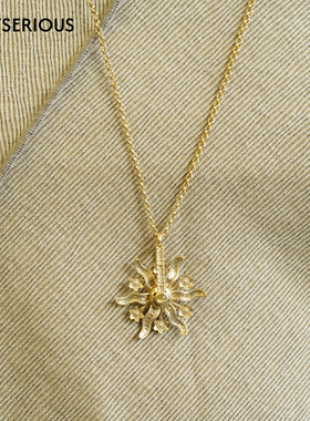 TONE TALE洞天 2026春季新款乌托邦幸运转盘项链轻奢精致小众项链