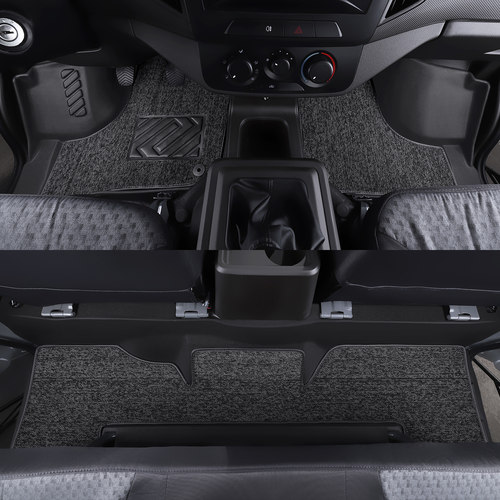 五菱荣光新卡小卡脚垫全包围双排单排汽车专用配件装饰用品地垫 - 图3