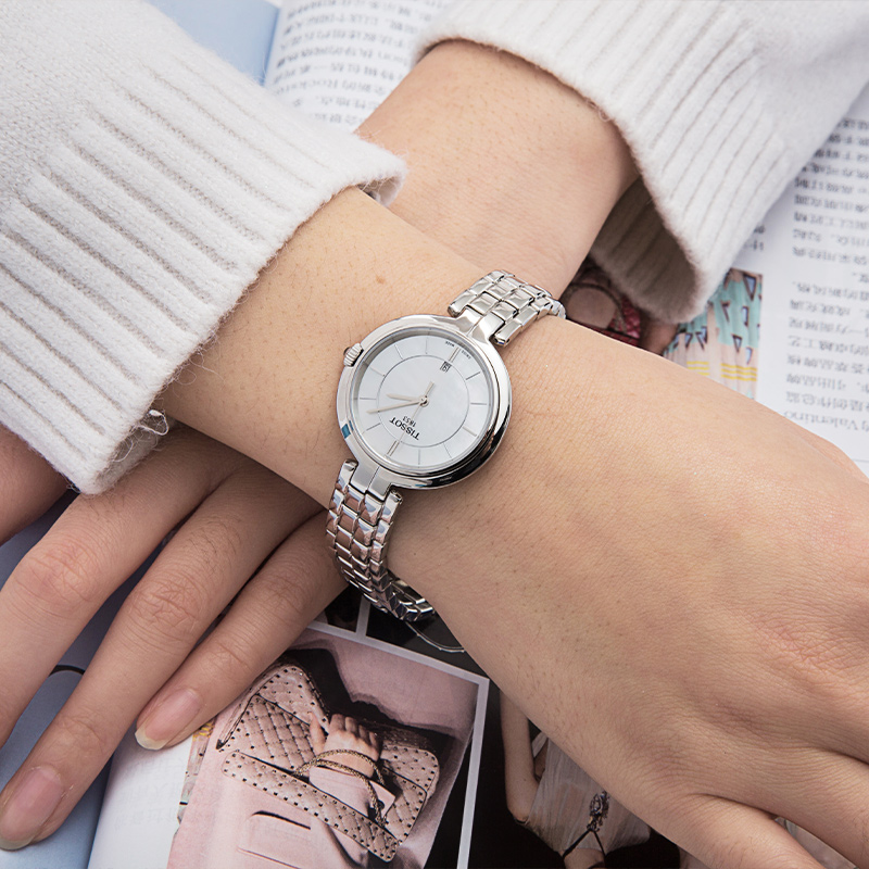 【自营】tissot弗拉明戈系列女士女表 天猫国际自营时尚范瑞士腕表