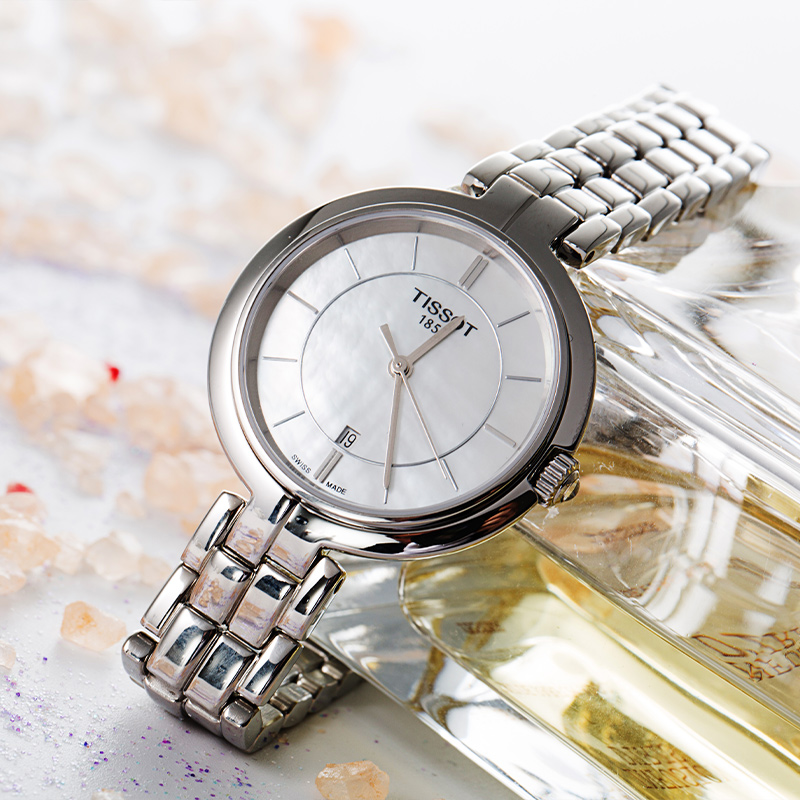 【自营】tissot弗拉明戈系列女士女表 天猫国际自营时尚范瑞士腕表