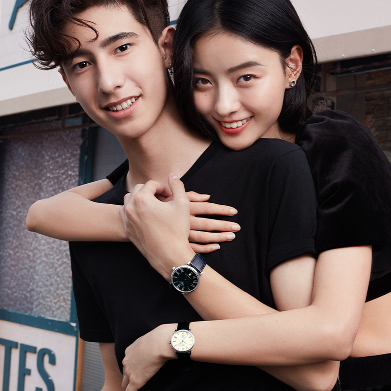 【自营】天梭Tissot卡森臻我复古石英手表T122.210.16.033.00正品