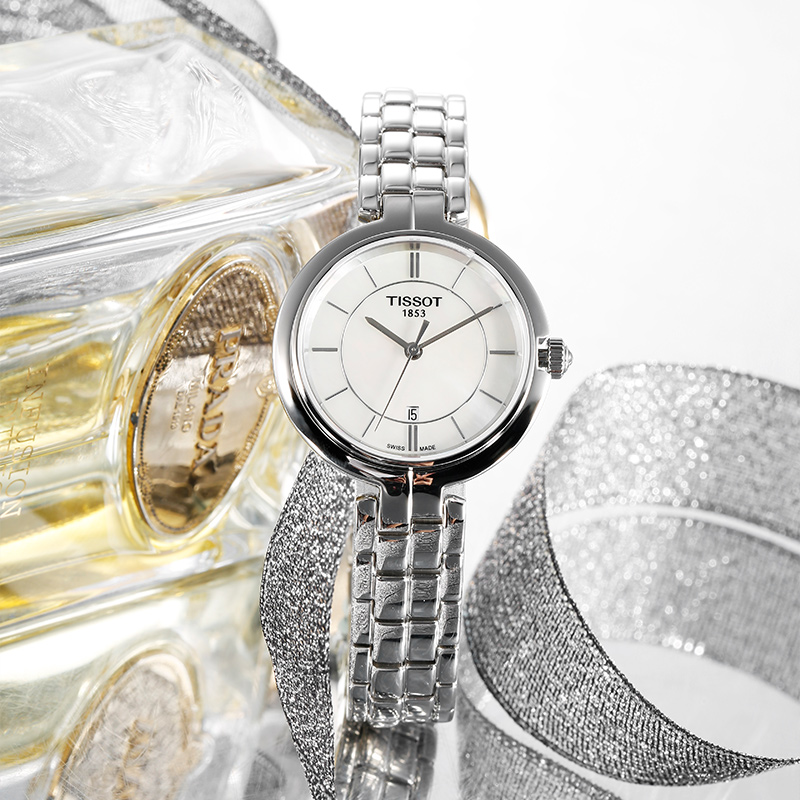 【自营】tissot弗拉明戈系列女士女表 天猫国际自营时尚范瑞士腕表