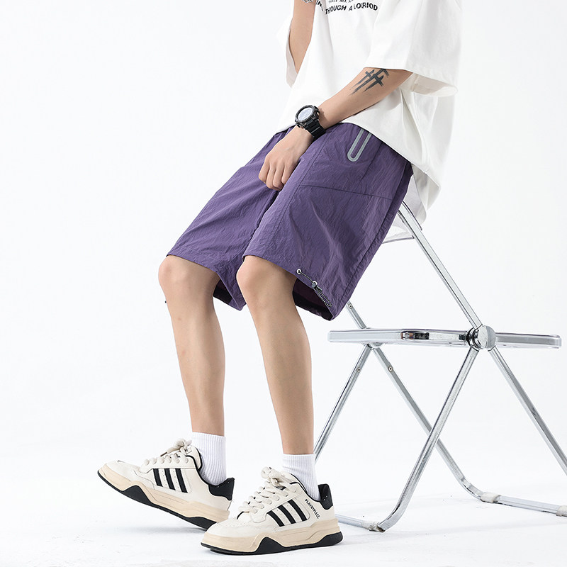 夏季男款基础短裤宽松五分裤休闲百搭运动凉快潮流休闲裤,淘宝优惠券,粉丝福利购,淘宝优惠卷