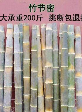 楠竹扁担挑水用挑箩筐毛竹手工扁担带绳子铁钩扁担钩子农用扁挑