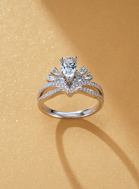 金功良匠雀之扇原创设计款女戒银