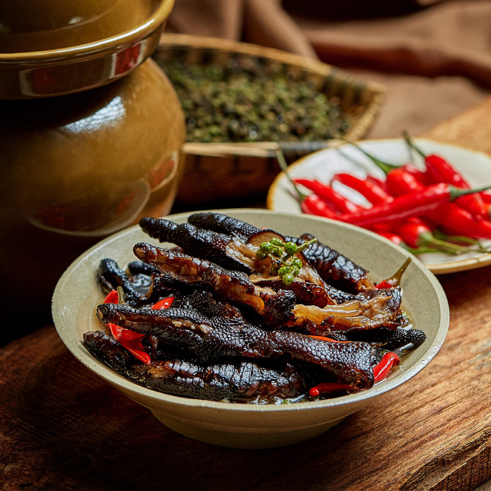 盒马有友无骨乌鸡凤爪醋椒味118g味浓鲜香爽口卤味鸡爪休闲零食,淘宝优惠券,粉丝福利购,淘宝优惠卷