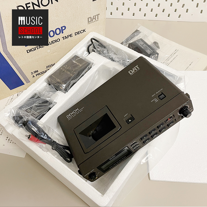 【全新罕见】1992年天龙DENON DTR-100P DAT便携磁带机 旗舰机皇 - 图1