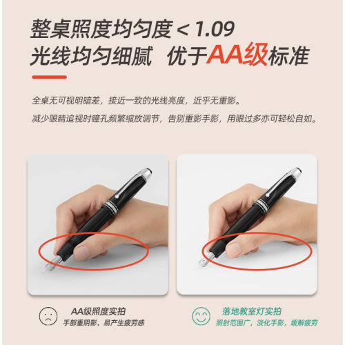 全光谱落地护眼灯学习学生专用教室灯儿童书桌写字阅读台灯大路灯 - 图2