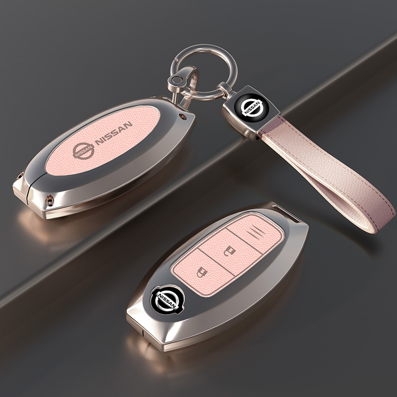 适用于日产钥匙套14代轩逸天籁逍客奇骏骐达楼兰探陆途达金属壳扣