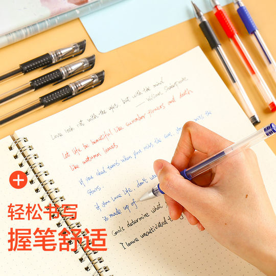 Гелевая ручка, черная пуля, ручка для подписи для домашнего офиса