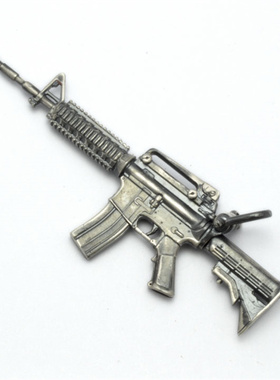 MusaSinging左轮M4手枪吊坠项链