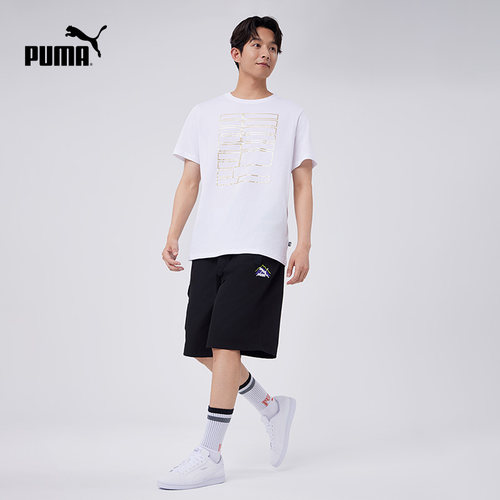 运动板鞋SMASH男女低帮经典复古小白鞋 356753彪马puma官方奥莱 - 图1