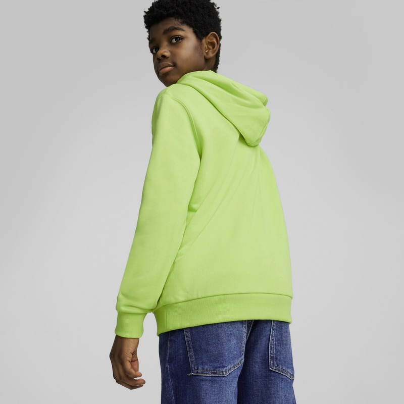 PUMA彪马男童宽松印花连帽卫衣 POWER GRAPHIC HOODIE TR 679256 - 图0