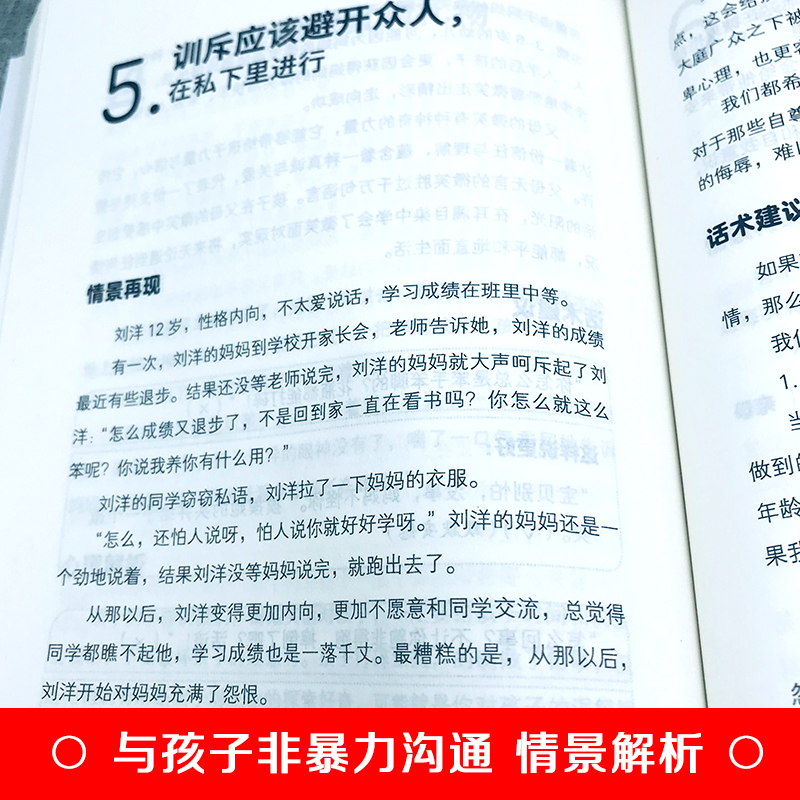 父母话术与孩子非暴力沟通父母的语言樊登推书籍不吼不叫培养养育男孩女孩父母家教读物正面管教养育男孩女孩家庭教书性格培养 - 图2