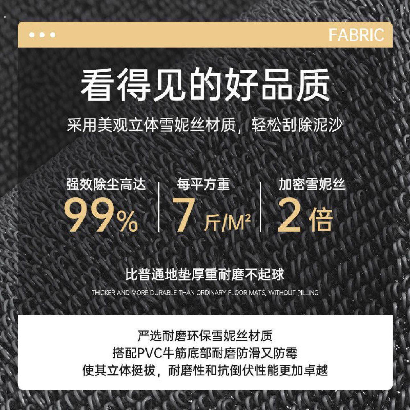 New customizable commercial store hotel entrance welcome carpet entrance door floor mat anti-slip mat entry door mat
