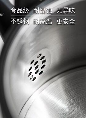 友茗堂电热水壶泡茶专用快速烧水壶家用黑白简约冲泡壶自动断电