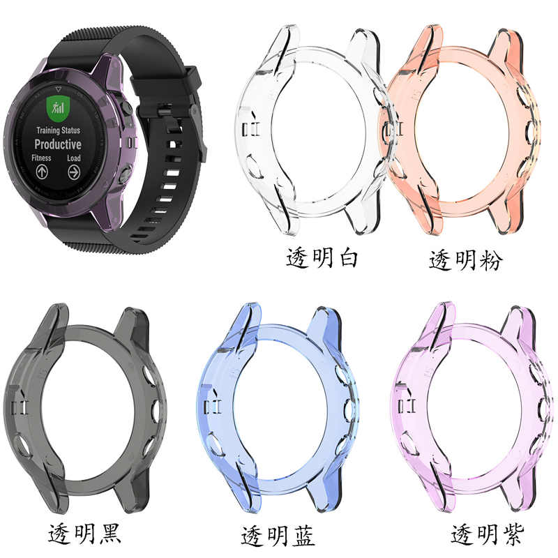 Garmin佳明fenix7x/7s保护套飞耐时5s/5X Plus/6S/6X Pro保护壳软智能运动手表epix易耐时245M/245钢化膜配件 - 图1