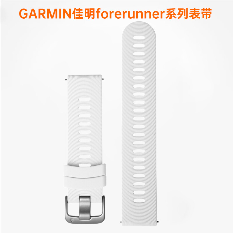 佳明Forerunner245/645M/Vivoactive3/Vivomove/Venu SQ/VMHR智能手表表带158/55透气硅胶快拆腕带2Plus表链 - 图2