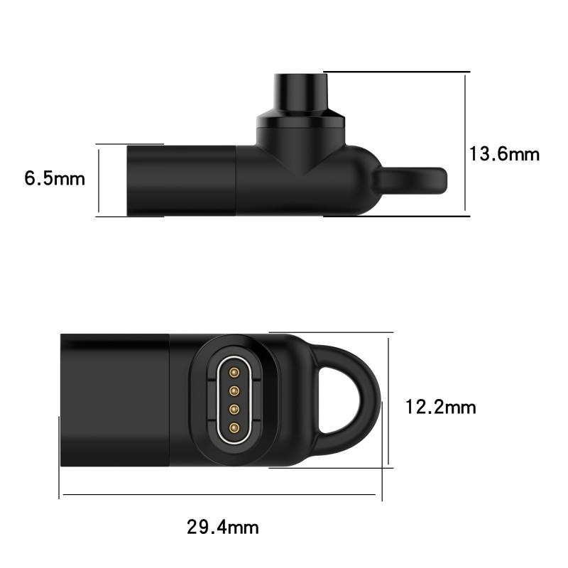 适用Garmin佳明fenix7X/6X/5X智能手表965充电器 955/255泰铁石7/245充电线instinct2本能转换头epix pro配件-图1