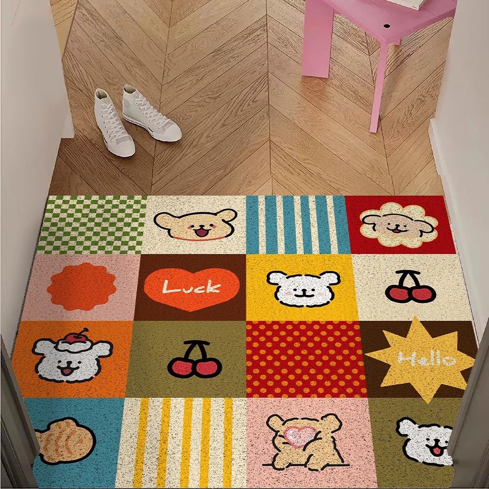 多巴胺入户门地垫除尘耐脏家用进门口脚垫可裁剪换鞋地毯玄关门垫,淘宝优惠券,粉丝福利购,淘宝优惠卷