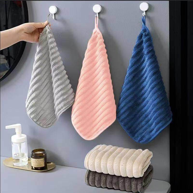 擦手巾小毛巾柔软吸水方巾可挂式男女儿童可爱家用手帕厨房化妆室,淘宝优惠券,粉丝福利购,淘宝优惠卷