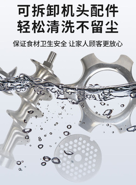 2024新款绞肉机全脱卸商用绞肉机
