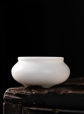 冰种玉瓷线香炉家用便携檀香熏香炉室内供佛供奉插香座香托线香架