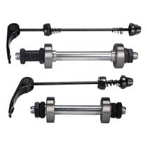 Integrated hub shaft Mountaineering bike Flower Drum front and rear axes modified H-loaded bearing Palin hollow shaft Quick dismantling bar front