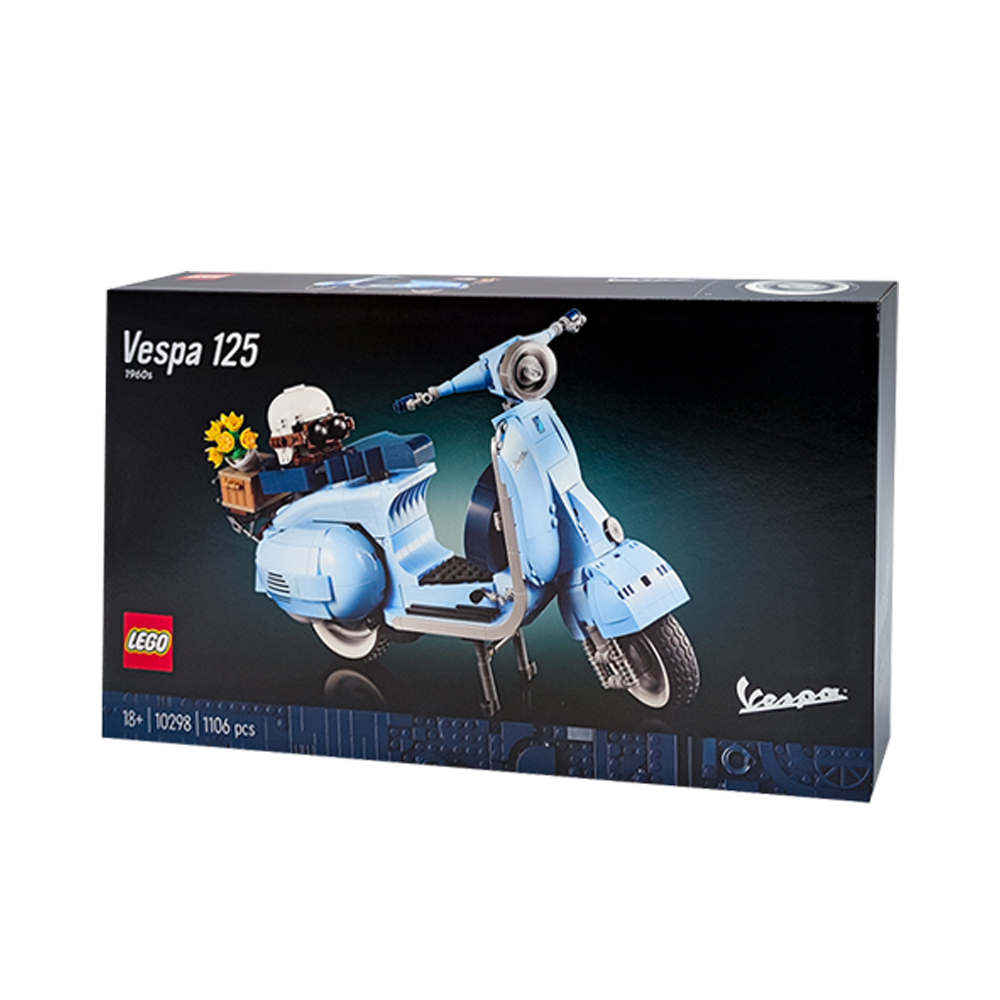 【自营】【潮玩社】LEGO乐高1960s踏板摩托车Vespa125 10298 - 图0