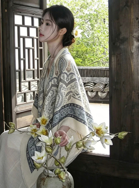 民族风披肩女空调房外搭防晒旅游