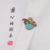 Милая японская мультяшная брошь, аксессуар для влюбленных, значок, подарок на день рождения
