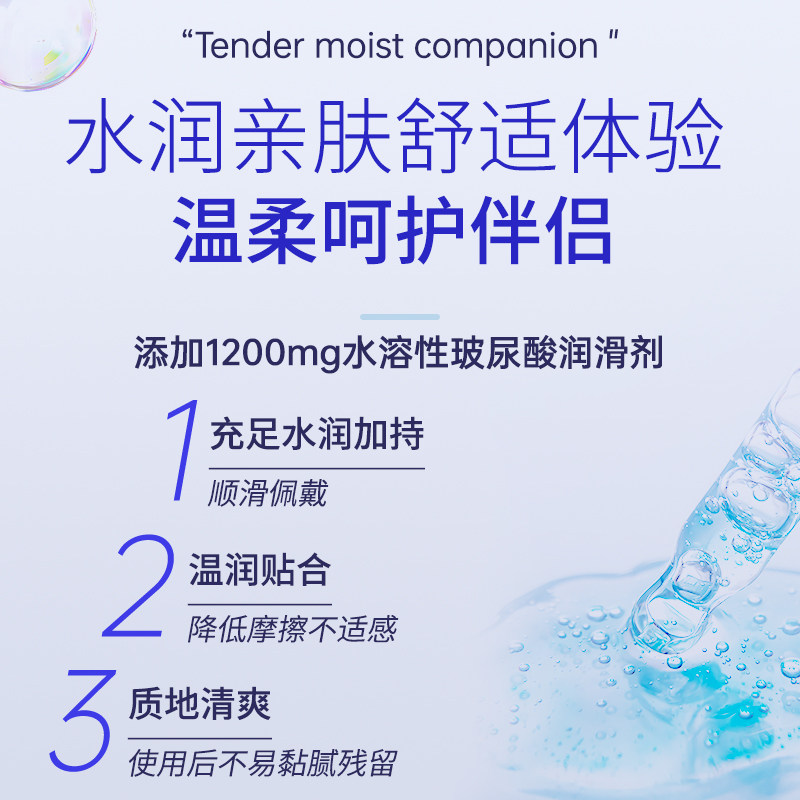 薄爱001超薄避孕套4盒8只