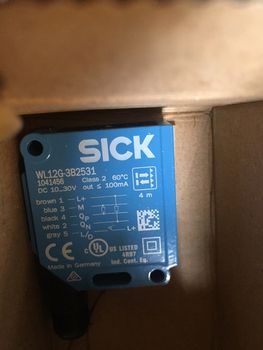 SlCK photoelectric switch WL12G-3B2531P02, ຍີ່ຫໍ້ໃຫມ່ 6 ກ່ອງ, ດຽວ